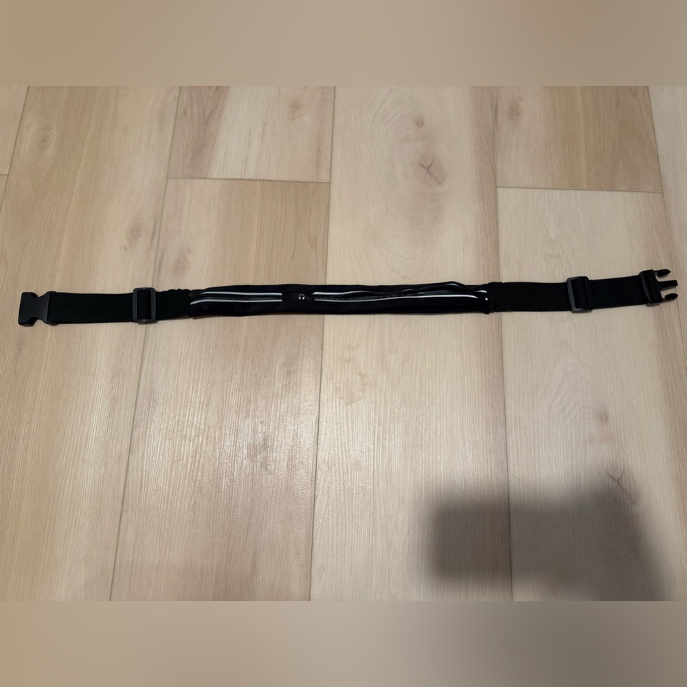 Patu black and reflective running/biking belt
